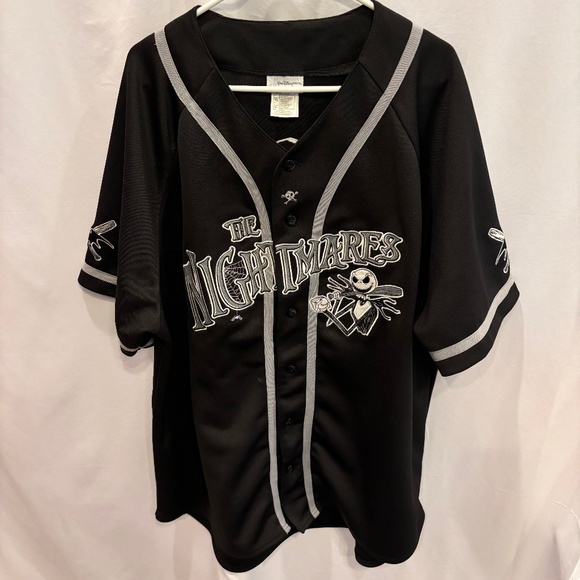 Disney WDW Nightmare Before Christmas The Nightmares Baseball Jersey Size XL - Picture 1 of 16